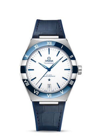 Omega - 131.33.41.21.04.001  Constellation Master Chronometer 41 Stainless Steel / Ceramic / White