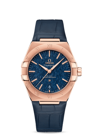 Omega - 131.53.39.20.03.001  Constellation Master Chronometer 39 Sedna / Blue / Alligator