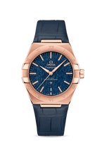 Omega Constellation Master Chronometer 39 Sedna / Silver / Alligator (131.53.39.20.03.001)