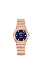 Omega Constellation Manhattan 25 Quartz Yellow Gold / Aventurine / Diamond (131.55.25.60.53.002)