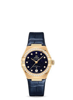 Omega Constellation Manhattan 29 Co-Axial Master Chronometer Sedna Gold / Diamond / Silver - Diamond (131.58.29.20.53.001)