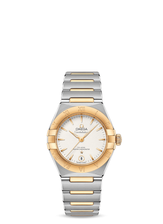 Omega - 131.20.29.20.02.002  Constellation Manhattan 29 Co-Axial Master Chronometer Stainless Steel / Yellow Gold / Silver