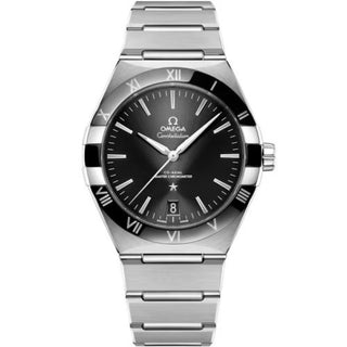 Omega - 13130412101001  Constellation Master Chronometer 41 Stainless Steel - Ceramic /  Black