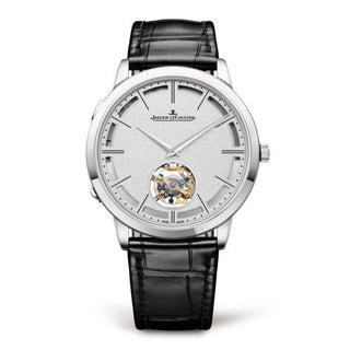 Jaeger-LeCoultre - 1313520  Master Ultra Thin Minute Repeater Flying Tourbillon White Gold / Silver