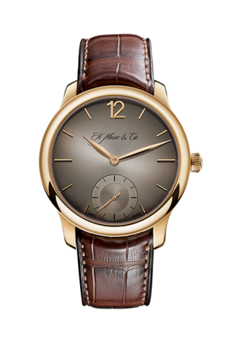 H. Moser & Cie - 1321-0109  Endeavour Small Seconds, Rose Gold, Fumé Dial