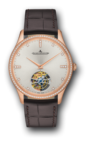 Jaeger-LeCoultre - 1322401  Master Ultra Thin Tourbillon Pink Gold Diamond