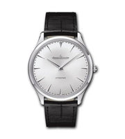 Jaeger-LeCoultre Master Ultra Thin Perpetual White Gold / Diamond / Silver / Alligator (1338421)