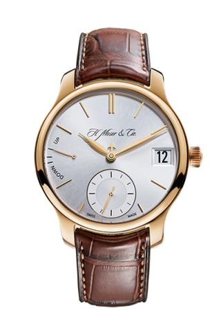 H. Moser & Cie - 1341-0103  Endeavour Perpetual Calendar, Rose Gold, Argenté Dial