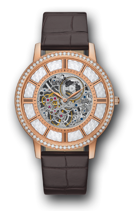 Jaeger-LeCoultre - 1342501  Master Ultra Thin Squelette Red Gold Diamond