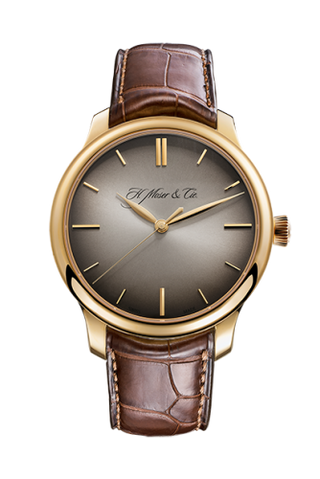 H. Moser & Cie - 1343-0105  Endeavour Centre Seconds, Rose Gold, Fumé Dial