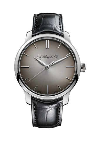 H. Moser & Cie - 1343-0205  Endeavour Centre Seconds, White Gold, Fumé Dial