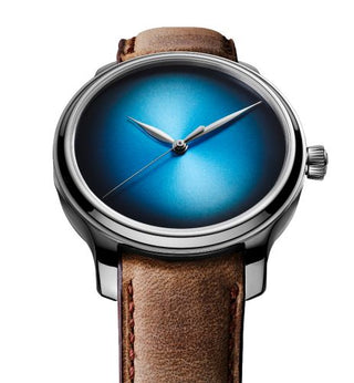 H. Moser & Cie - 1343-0209  Endeavour Centre Seconds Funky Blue, White Gold