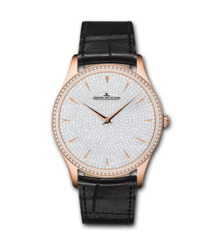 Jaeger-LeCoultre - 1352507  Master Ultra Thin Pink Gold Diamond