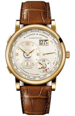 A. Lange & Söhne - 136.021  Lange 1 Timezone Yellow Gold / Champagne