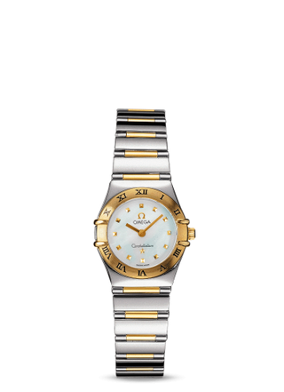 Omega - 1361.71.00  Constellation Quartz 22.5 My Choice Stainless Steel / Yellow Gold / MOP