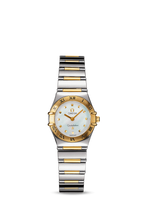 Omega Constellation Quartz 22.5 My Choice Stainless Steel / Red Gold / Diamond / MOP (1361.71.00)