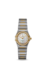 Omega Constellation Quartz 22.5 Stainless Steel / Yellow Gold / Diamond / Silver (1365.75.00)