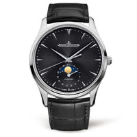 Jaeger-LeCoultre Master Ultra Thin Moon Stainless Steel / Silver / Alligator (1368470)