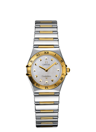 Omega - 1371.71.00  Constellation Quartz 25.5 My Choice Stainless Steel / Yellow Gold / MOP