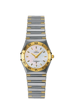 Omega Constellation Co-Axial 38 Double Eagle Stainless Steel / Yellow Gold / Champagne (1372.70.00)