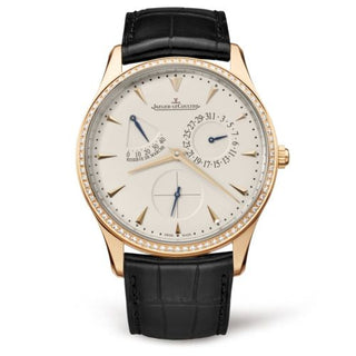 Jaeger-LeCoultre - 1372501  Master Ultra Thin Réserve de Marche Pink Gold / Diamond / Eggshell