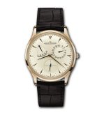 Jaeger-LeCoultre - 1372520  Master Ultra Thin Réserve de Marche Pink Gold / Eggshell / Alligator