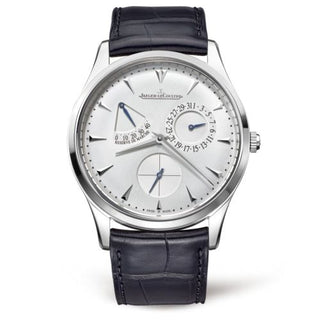 Jaeger-LeCoultre - 1378420  Master Ultra Thin Réserve de Marche Stainless Steel / Silver / Alligator