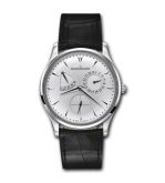 Jaeger-LeCoultre - 1378420  Master Ultra Thin Réserve de Marche Stainless Steel / Silver / Alligator