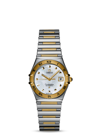 Omega - 1391.71.00  Constellation Automatic 27.5 My Choice Yellow Gold / MOP