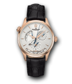 Jaeger-LeCoultre - 1422521  Master Geographic Pink Gold / Silver / Alligator