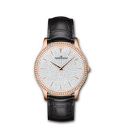 Jaeger-LeCoultre Master Ultra Thin Moon Pink Gold / Eggshell / Alligator (1452507)