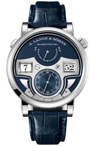 A. Lange & Söhne - 147.028  Zeitwerk Minute Repeater White Gold / Blue