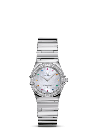 Omega - 1475.79.00  Constellation Quartz 25.5 My Choice Stainless Steel / Diamond / MOP Iris