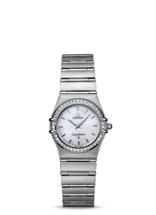 Omega - 1476.71.00  Constellation Quartz 25.5 '95 Stainless Steel / Diamond / MOP