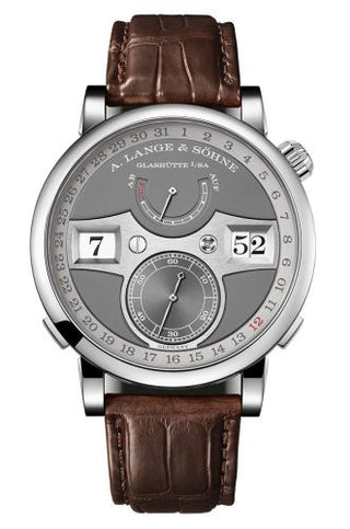 A. Lange & Söhne - 148.038  Zeitwerk Date White Gold / Grey