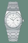 Audemars Piguet - 15000ST.OO.0789ST.07  Royal Oak 15000 Date Stainless Steel / White