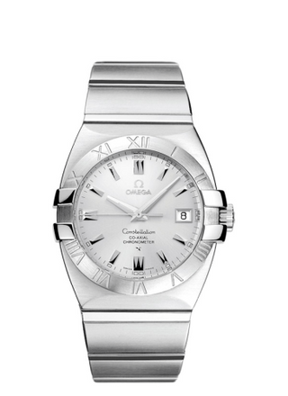 Omega - 1501.30.00  Constellation Co-Axial 35 Double Eagle Stainless Steel / Silver