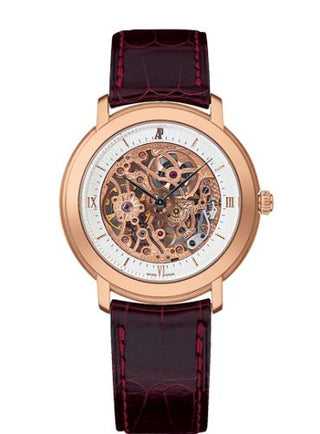 Audemars Piguet - 15058OR.OO.A067CR.01  Jules Audemars Skeleton Hand-Wound Pink Gold / Silver