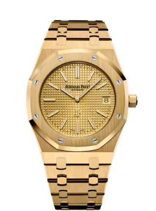 Audemars Piguet - 15202BA.OO.1240BA.02  Royal Oak Extra-Thin Yellow Gold / Yellow Gold