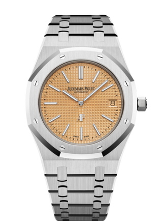 Audemars Piguet - 15202BC.OO.1240BC.01  Royal Oak Extra-Thin White Gold / Pink