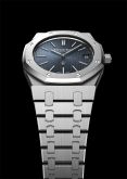 Audemars Piguet - 15202ST.OO.1240ST.01  Royal Oak Extra-Thin Stainless Steel / Blue