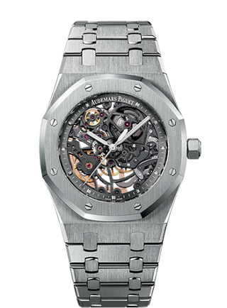 Audemars Piguet - 15305ST.OO.1220ST.01  Royal Oak Openworked Selfwinding Stainless Steel