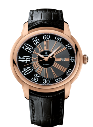 Audemars Piguet - 15320OR.OO.D002CR.01  Millenary Self-Winding Pink Gold / Black