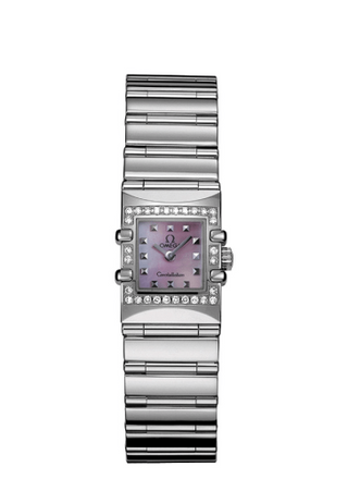 Omega - 1537.73.00  Constellation Quadra Quartz 15 Stainless Steel / Diamond / MOP