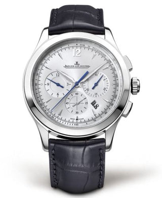 Jaeger-LeCoultre - 1538420  Master Chronograph Stainless Steel / Silver / Alligator