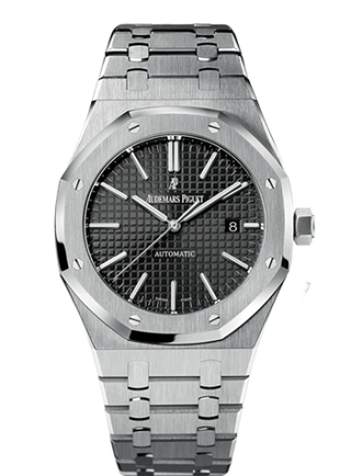 Audemars Piguet - 15400ST.OO.1220ST.01  Royal Oak 15400 Stainless Steel / Black