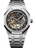 Audemars Piguet - 15407ST.OO.1220ST.01  Royal Oak 41 Double Balance Wheel Openworked Stainless Steel