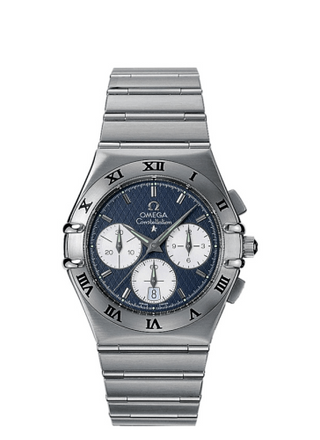 Omega - 1542.40.00  Constellation Quartz 39 Chronograph Stainless Steel / Grey