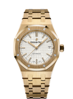 Audemars Piguet Royal Oak 15450 Selfwinding Yellow Gold / Blue (15450BA.OO.1256BA.01)