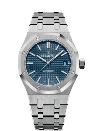 Audemars Piguet - 15450ST.OO.1256ST.03  Royal Oak 15450 Selfwinding Stainless Steel / Blue